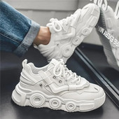 European Station Παπούτσια Παπούτσια Ανδρικά Ανοιξιάτικα Αθλητικά Παπούτσια Casual Αύξηση Εσωτερικού ύψους Ευέλικτο Μοναδικό Ανδρικά