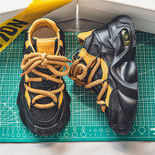 Chaopai meestekingad 2024. aasta kevad- ja sügishooaja uued mitmekülgsed paksu tallaga vabaaja Korea moekingad