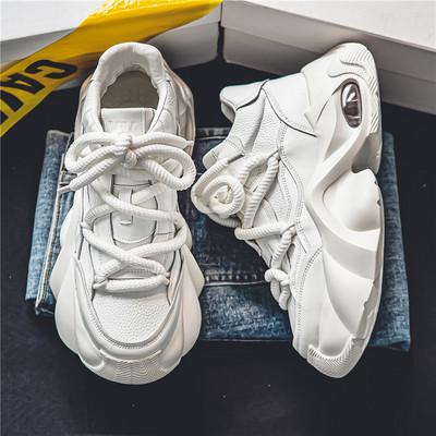 Chaopai meestekingad 2024. aasta kevad- ja sügishooaja uued mitmekülgsed paksu tallaga vabaaja Korea moekingad