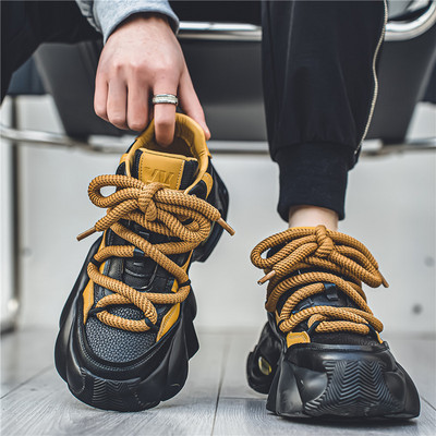 Chaopai meestekingad 2024. aasta kevad- ja sügishooaja uued mitmekülgsed paksu tallaga vabaaja Korea moekingad