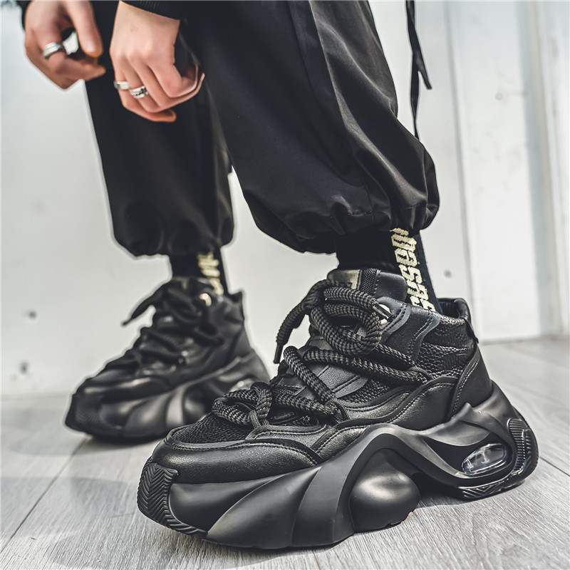 Chaopai meestekingad 2024. aasta kevad- ja sügishooaja uued mitmekülgsed paksu tallaga vabaaja Korea moekingad