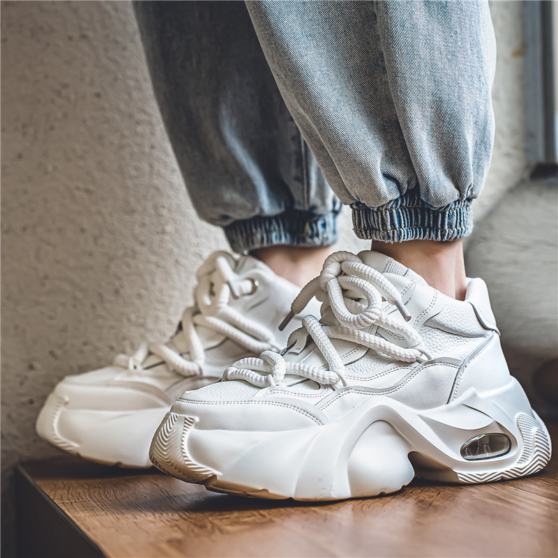 Chaopai meestekingad 2024. aasta kevad- ja sügishooaja uued mitmekülgsed paksu tallaga vabaaja Korea moekingad