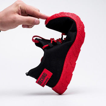 Ανδρικά αθλητικά παπούτσια με αναπνεύσιμο πλέγμα μαλακή σόλα για τρέξιμο Αθλητικά παπούτσια ελαφριά σκληρά που φοράνε καθημερινά αθλητικά παπούτσια Αντιολισθητικά υποδήματα