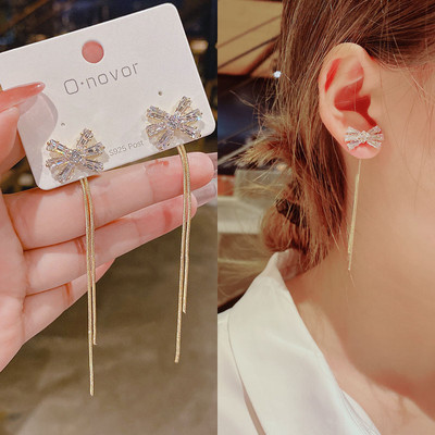 Suurepärased südamekujulised kõrvarõngad naistele, säravad CZ tsirkoonist õõnsa disainiga suured pulmakõrvarõngad, tüdrukute temperamendiga ehted