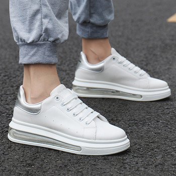 Επώνυμα casual αθλητικά παπούτσια για άντρες Αναπνεύσιμη προσωπικότητα Μικρά λευκά ανδρικά παπούτσια Ανδρικό φόρεμα με εξωτερική σόλα μινιμαλιστικού στυλ