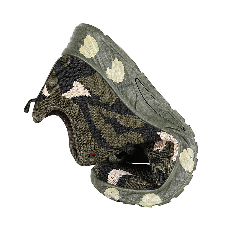 Katonai zöld terepszínű cipők Férfi futócipő Fűzős séta teniszcipők Támogató sportok országúti futócipők