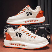 Meeste Vulkaniseeritud tossud Kingad Tennis Sport PU Slip-On Mix Värv Talvine karusnahk Rula Jalutusjalatsid Vabaajajalats meestele