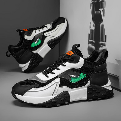 2024. aasta sügis, meeste kingad, paksu tallaga disainer Sport Vulcanize jalanõud hingavad meeste vabaajajalatsid Kõnnijalatsid Zapatillas Hombre