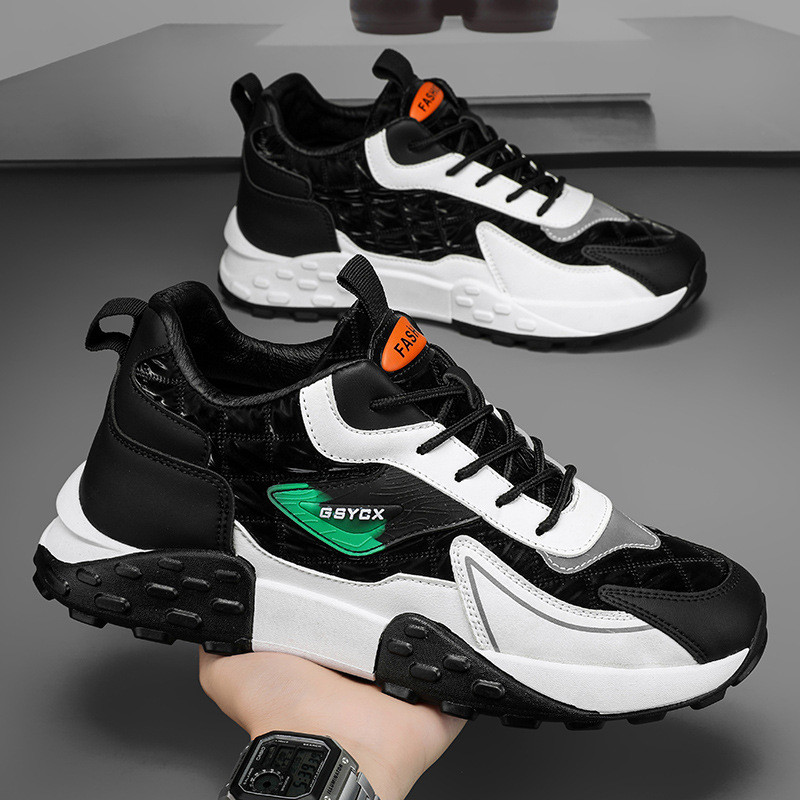 2024. aasta sügis, meeste kingad, paksu tallaga disainer Sport Vulcanize jalanõud hingavad meeste vabaajajalatsid Kõnnijalatsid Zapatillas Hombre