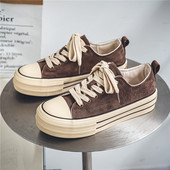 Meeste lõuendist kingad Moodsad hingavad platvormid, pehmed meeste vulkaniseeritud kingad, kokkuvõtlikud kerged paeltega unisex meeste tossud