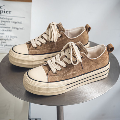 Meeste lõuendist kingad Moodsad hingavad platvormid, pehmed meeste vulkaniseeritud kingad, kokkuvõtlikud kerged paeltega unisex meeste tossud