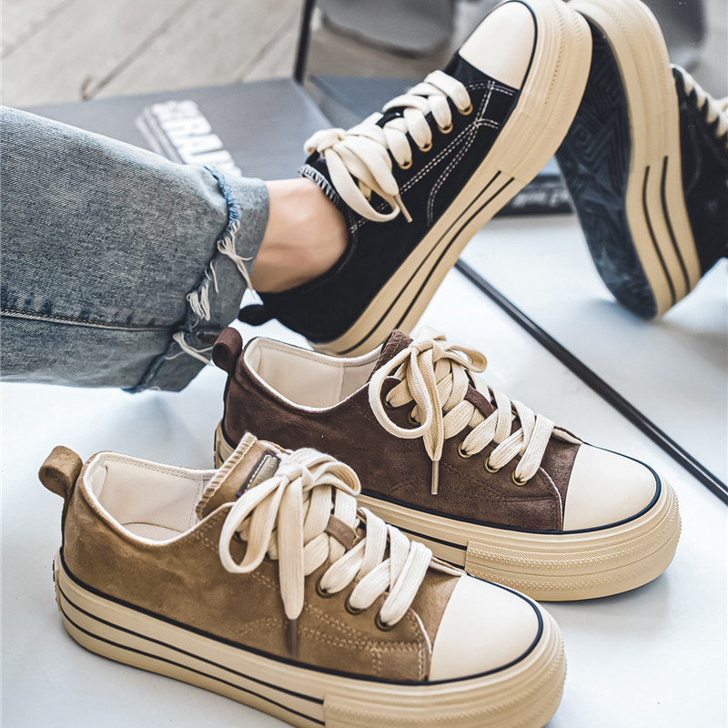 Meeste lõuendist kingad Moodsad hingavad platvormid, pehmed meeste vulkaniseeritud kingad, kokkuvõtlikud kerged paeltega unisex meeste tossud