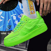 Brändi vabaaja jooksujalatsid Meeste suured lamedad nööriga tossud meestele Tenis Masculino ümmarguse peaga meeste kõndimisjalatsid