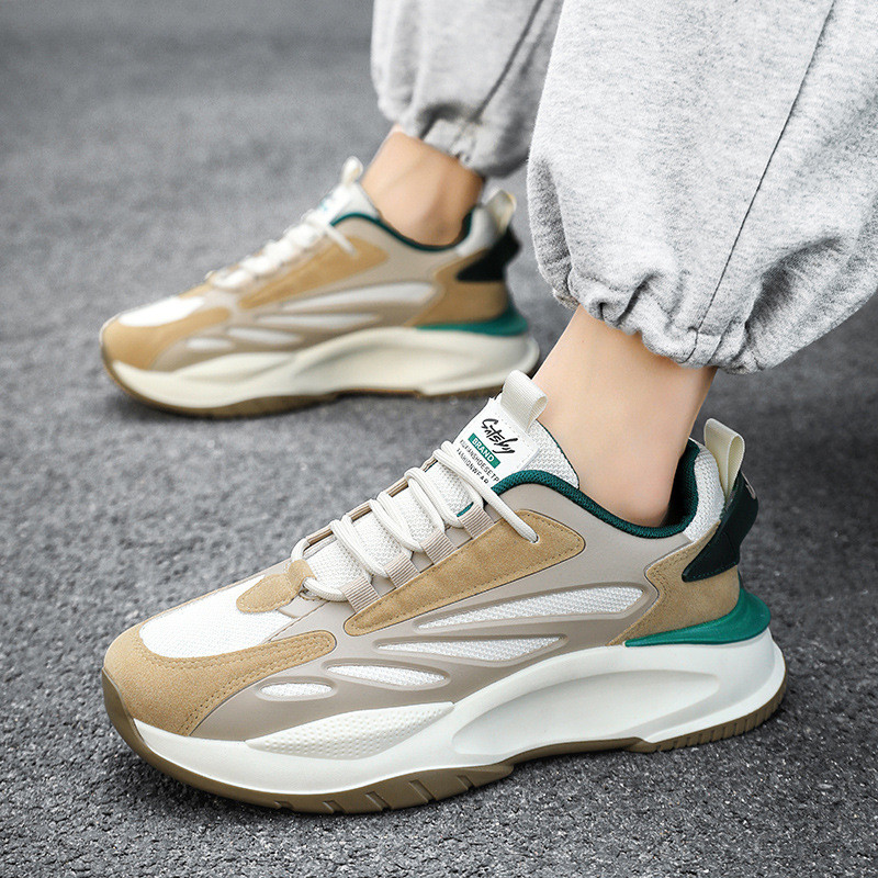 2024 Νέα Ανδρικά Casual Αθλητικά Παπούτσια Μόδα με αναπνεύσιμο διχτυωτό τένις Αθλητικά παπούτσια τρεξίματος Βουλκανιζέ Παπούτσια άνετα Παπούτσια με χοντρή σόλα