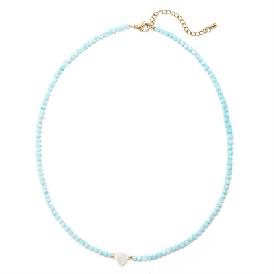 ZMZY Unikaalne Korea stiilis Tüdrukute Roosa Shell Choker Väike helmestega kett Natural Shell Südame ripats Kaelakee Ehted