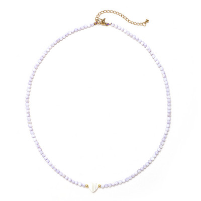 ZMZY Unikaalne Korea stiilis Tüdrukute Roosa Shell Choker Väike helmestega kett Natural Shell Südame ripats Kaelakee Ehted