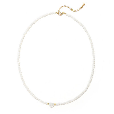 ZMZY Unikaalne Korea stiilis Tüdrukute Roosa Shell Choker Väike helmestega kett Natural Shell Südame ripats Kaelakee Ehted