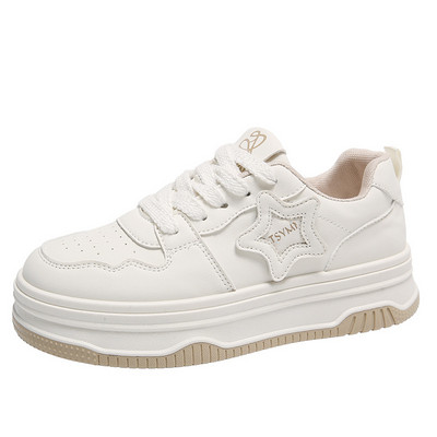 Νέα Γυναικεία Αθλητικά Παπούτσια Πλατφόρμας Lace Up Επίπεδα παπούτσια Skateboard για Γυναικεία Άνετα αθλητικά παπούτσια για τρέξιμο σε εξωτερικούς χώρους Παπούτσια για τζόκινγκ τένις