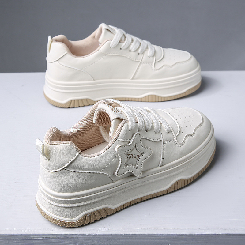 Νέα Γυναικεία Αθλητικά Παπούτσια Πλατφόρμας Lace Up Επίπεδα παπούτσια Skateboard για Γυναικεία Άνετα αθλητικά παπούτσια για τρέξιμο σε εξωτερικούς χώρους Παπούτσια για τζόκινγκ τένις