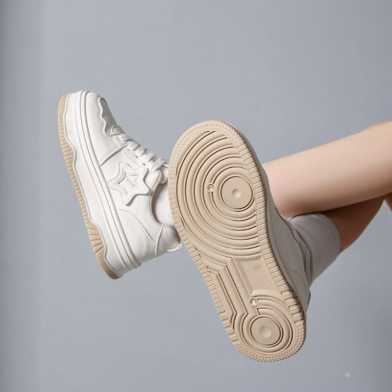 Νέα Γυναικεία Αθλητικά Παπούτσια Πλατφόρμας Lace Up Επίπεδα παπούτσια Skateboard για Γυναικεία Άνετα αθλητικά παπούτσια για τρέξιμο σε εξωτερικούς χώρους Παπούτσια για τζόκινγκ τένις