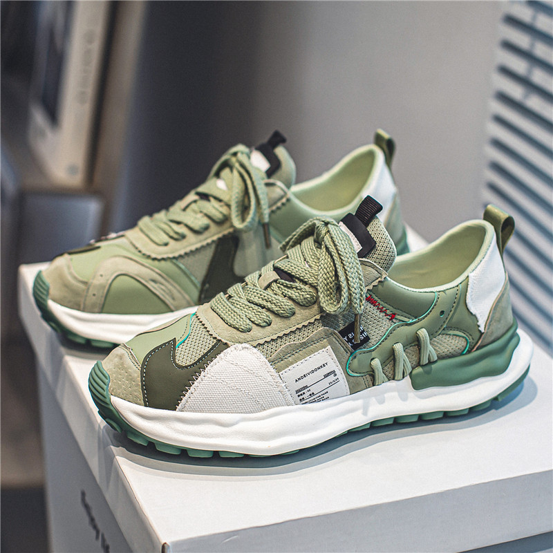 Modes vīriešu apavi Dizaineru Luksusa zīmola apavi vīriešiem Ikdienas kedas Vīriešu platformas tīklveida čības, elpojošas kedas Jaunas