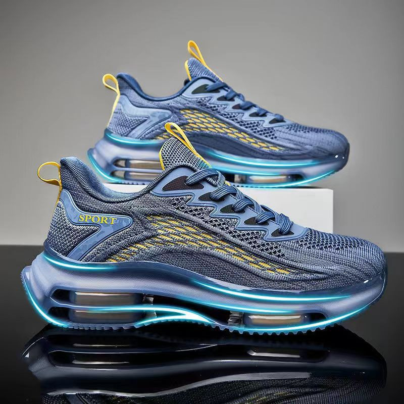 2023 új férfi alkalmi cipők Trend csúszásgátló Shock futócipők Kényelmes és légáteresztő férfi sportcipők férfi cipők