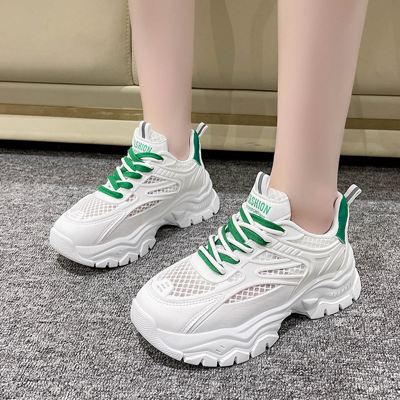 Kingad naistele 2023 Brand Solid UUS Nööriga naiste Vulcanize kingad Suvised naiste tossud Võrktossud Zapatillas De Mujer