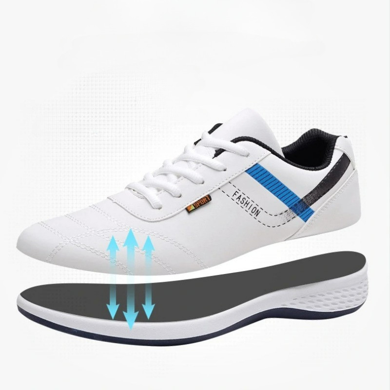 Παπούτσια αναψυχής για άντρες Αναπνεύσιμα ελαφριά κορδόνια Flat καλοκαιρινά κλασικά loafers Ανδρικά παπούτσια με βουλκανιζέ παπούτσι τένις Ανδρικά αθλητικά παπούτσια