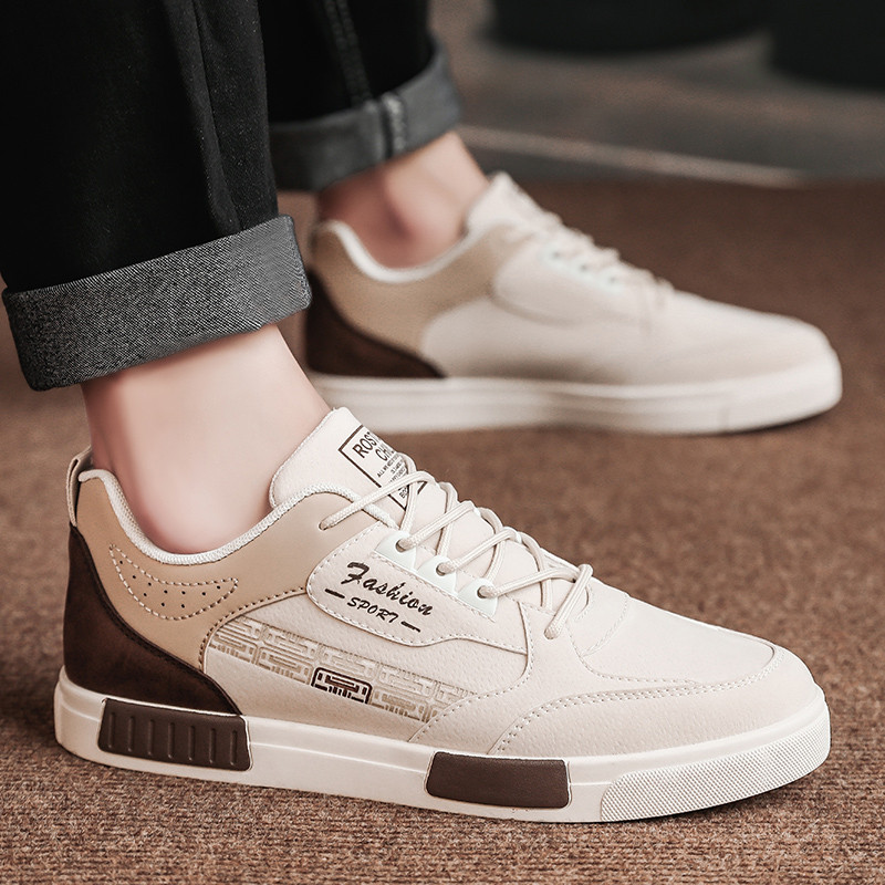 Liela izmēra 47 vīriešu apavi Vasaras skeitborda apavi Vulcanized Fashion Ikdienas sporta apavi vīriešiem Plakanas kedas pastaigu apavi