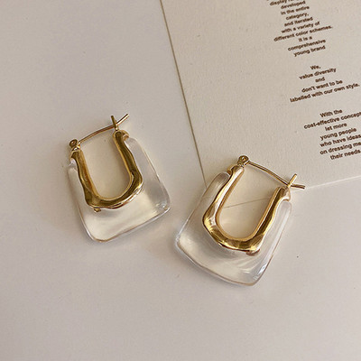 CAOSHI Male naušnice u klasičnom stilu za žene Jednostavan dizajn Izuzetan poklon mladoj djevojci Dodaci za vjenčanje Prekrasan nakit