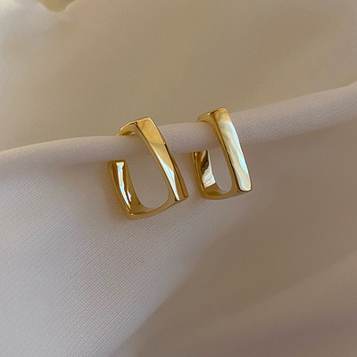 CAOSHI Male naušnice u klasičnom stilu za žene Jednostavan dizajn Izuzetan poklon mladoj djevojci Dodaci za vjenčanje Prekrasan nakit