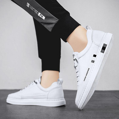 Meeste PU-nahast veekindlad tossud vabaaja spordijalatsid Meeste kerged hingavad lamedad libisemiskindlad tennised Zapatillas Hombre