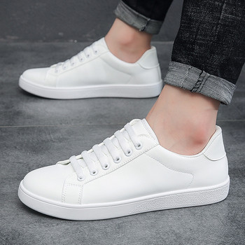 Ανδρικά παπούτσια Μοντέρνα αθλητικά παπούτσια Νέα μικρά λευκά παπούτσια τάσης Βουλκανιζέ Παπούτσια Αντιολισθητικά Casual Παπούτσια Ευέλικτα ανδρικά αθλητικά παπούτσια