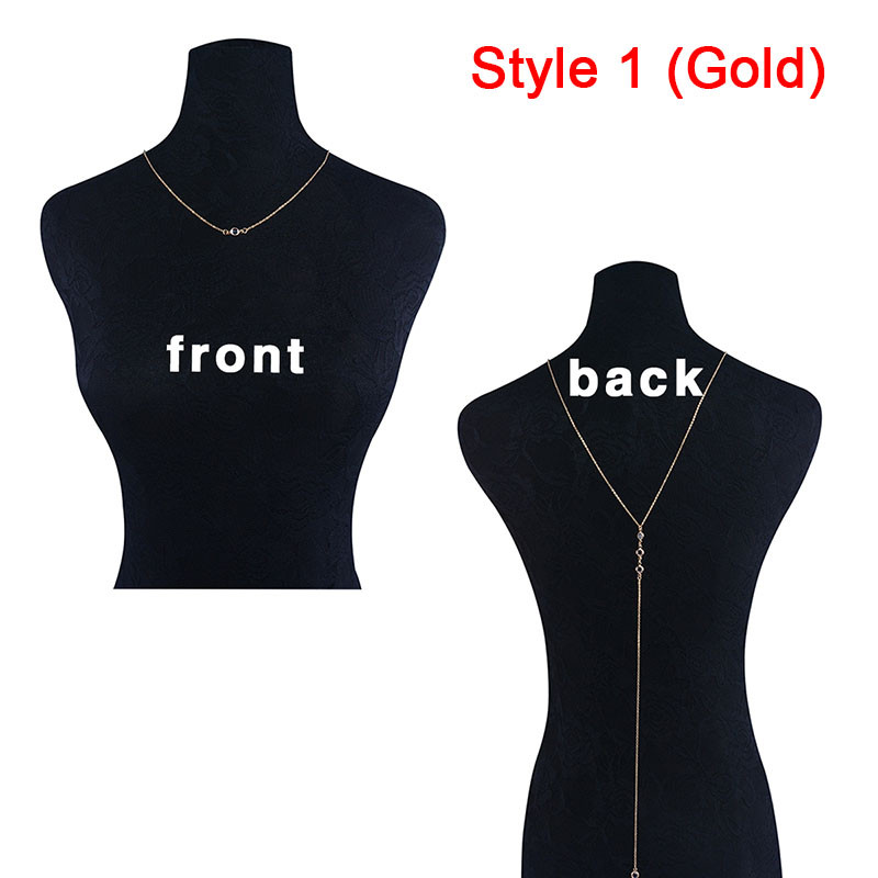 Divat aranyozott/ezüstös láncos nyaklánc hosszú gyöngyös Lariat Y nyaklánc Ajándék menyasszonyi esküvőre