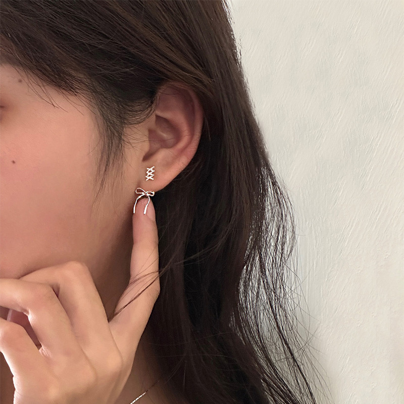 Uued kullatud kikikõrvarõngad naistele, hõbedased nõeltega Trendikad elegantsed armsad peoehted aksessuaarid