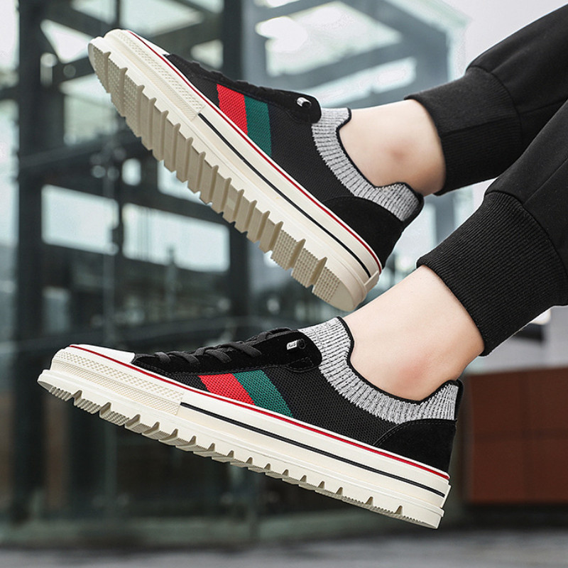 Suvised vabaajajalatsid Meeste võrgust ümmarguse peaga jalutustossud Hingavad erinevat värvi väljast kerged paksud tallad