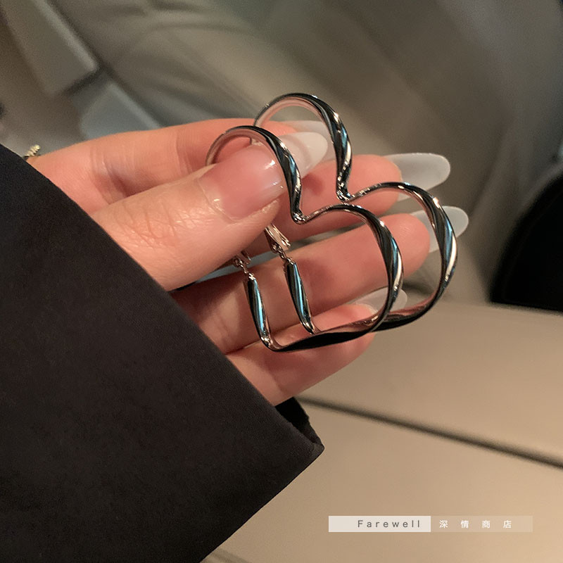 Moodsad Südamekõrvarõngad Punkehted Lahedatele Naistele Tüdrukutele Sõprus Kingitused Aksessuaarid