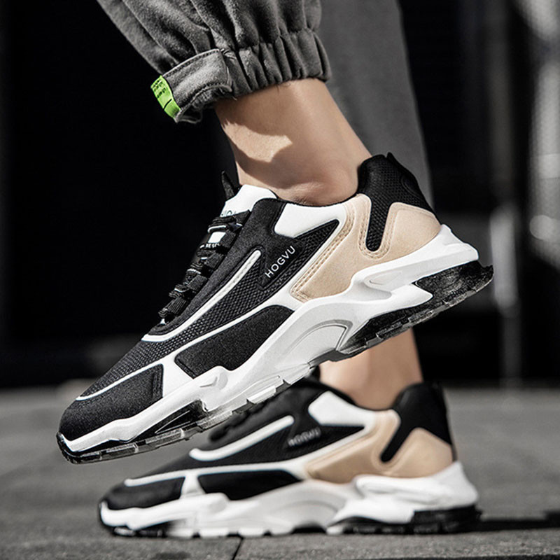 Luksusa 2023. gada elpojoši sporta apavi Daudzpusīgi ikdienas apavi Tīkla elpojoši vīriešu amortizējošie maratona skriešanas apavi