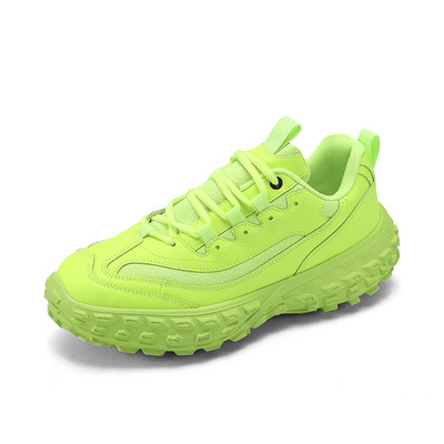 2024. gada zīmola Green Chunky kedas vīriešiem Modes platformas apavi Dizaineris Treneris Vīriešu elpojoši sporta apavi Teniss zapatilla hombre