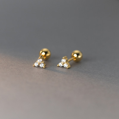 Modes zelta krāsas tauriņš Tragus pīrsingi ausīm Helix Stud Auskari sievietēm Tibetas šarms Ausu caurduršanas rotaslietas