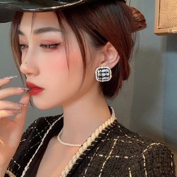 Κορεατικά Πολλαπλών Χρωμάτων Γυαλιστερά Κρυστάλλινα Γυναικεία Σκουλαρίκια Contracted Sweet Lovely Heart Fine Fashion Drop Earrings Κοσμήματα