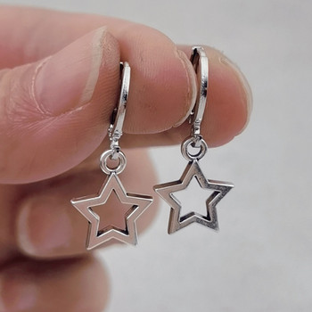 Нова креативна звездна обеца Модни обеци Подаръци за жени Сладки мини малки звездни обеци Празнични бижута