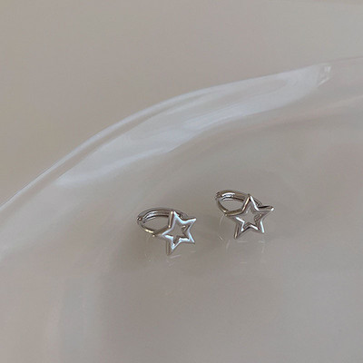 Νέα Creative Star Earring Fashion Earrings Δώρα για γυναίκες Χαριτωμένα μίνι σκουλαρίκια Little Star Εορταστικά κοσμήματα