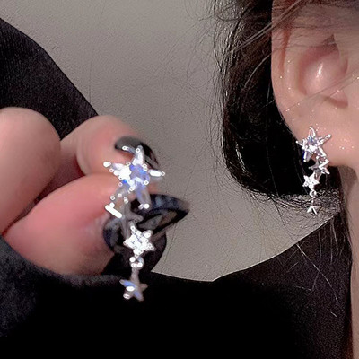 Νέα Creative Star Earring Fashion Earrings Δώρα για γυναίκες Χαριτωμένα μίνι σκουλαρίκια Little Star Εορταστικά κοσμήματα