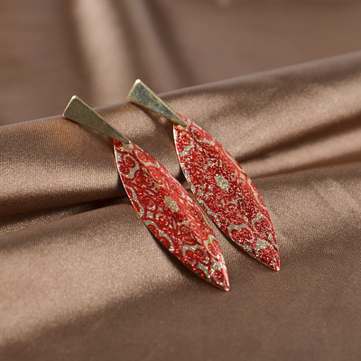 Boheemlaste sulamist kõrvarõngad naiste metallist tutt etnilises stiilis kõrvarõngad pikad kõrvarõngad naistele tüdrukutele ehted mood punk