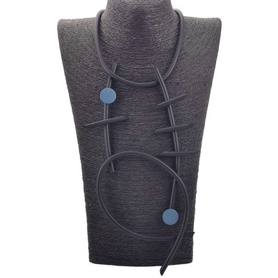 UKEBAY uued originaalsed ripatskeed naistele kampsunketid Kummist ehete festivali kingitus etnilise kaelakee jaoks rõivaste ehteid