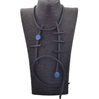 UKEBAY uued originaalsed ripatskeed naistele kampsunketid Kummist ehete festivali kingitus etnilise kaelakee jaoks rõivaste ehteid