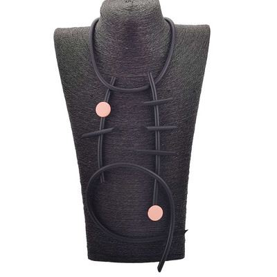 UKEBAY uued originaalsed ripatskeed naistele kampsunketid Kummist ehete festivali kingitus etnilise kaelakee jaoks rõivaste ehteid