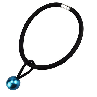 UKEBAY New Choker Kaklarotas Daudzkrāsains Pērļu Kaklarota Sievietēm Gumijas Rotaslietas Roku darbs Džemperis Ķēde Short Collar Kaklarotas ballīte