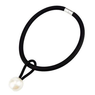 UKEBAY New Choker Kaklarotas Daudzkrāsains Pērļu Kaklarota Sievietēm Gumijas Rotaslietas Roku darbs Džemperis Ķēde Short Collar Kaklarotas ballīte